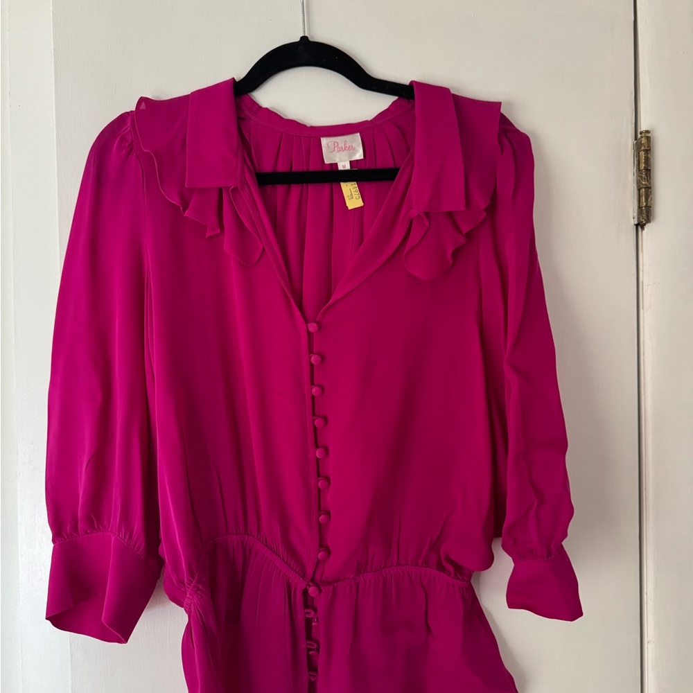 Parker Fuchsia Blouse